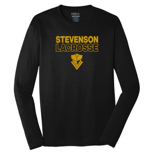 Long Sleeve Warm Up Tee -- Jet Black