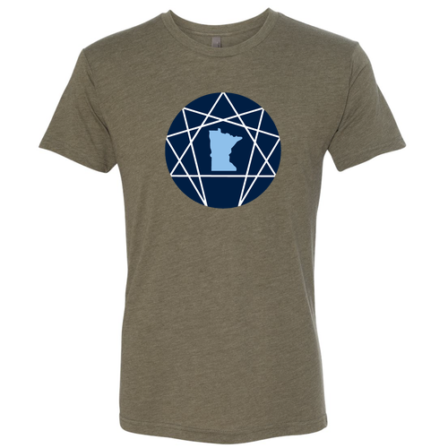 Next Level Mens TriBlend Tee -- Military Green