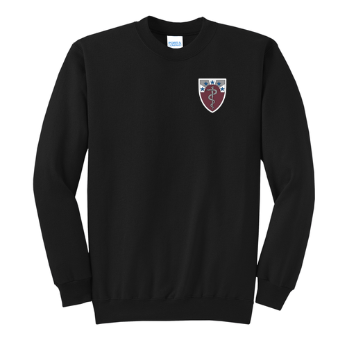 Port and Company Classic Crewneck Sweatshirt -- Jet Black