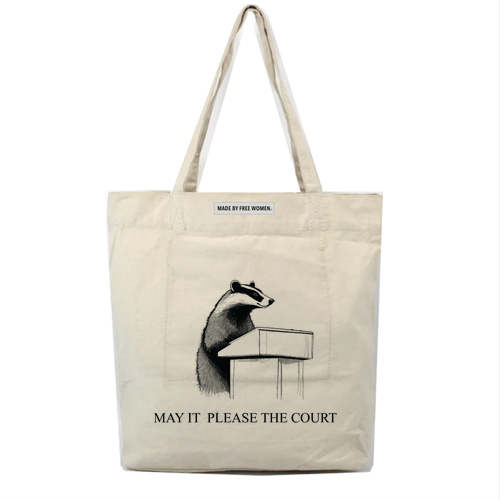 MADE FREE Market Tote with Pocket -- Natural