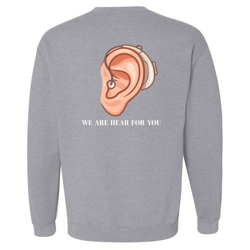 Gildan Heavy Blend Crew Neck Sweatshirt -- Sport Grey