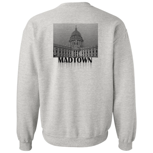 Gildan Heavy Blend Crew Neck Sweatshirt -- Ash