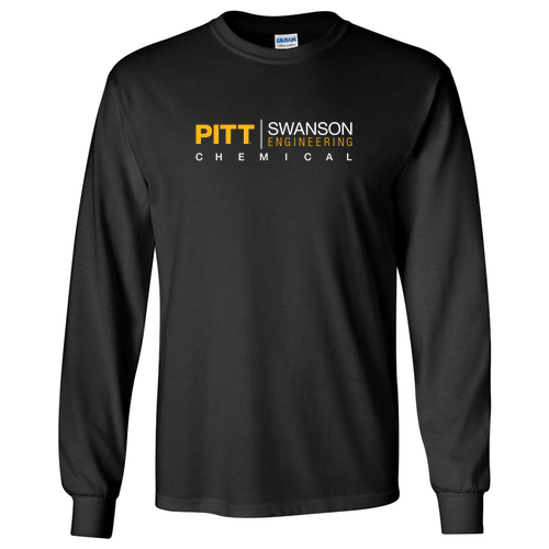 Gildan Ultra Cotton Longsleeve Basic T-Shirt -- Black