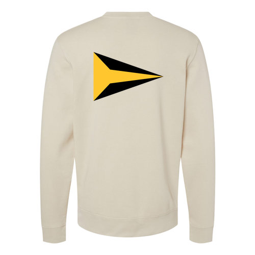 J. America BTB Fleece Crew -- Oyster