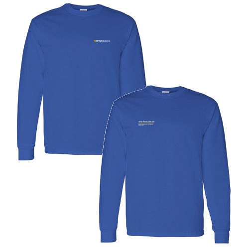 Gildan Heavy Cotton Longsleeve Basic T-Shirt -- Royal
