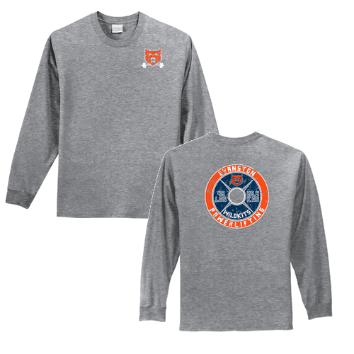 Port and Company100% Cotton Essential Long Sleeve T-Shirt -- Athletic Heather