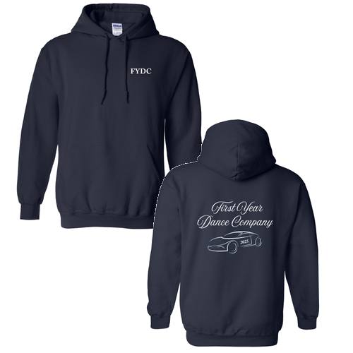Gildan Heavy Blend Hooded Sweatshirt -- Navy