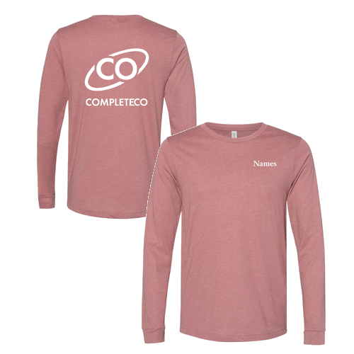 CO Bella+Canvas Unisex Heather Cvc Long Sleeve Tee- Heathers -- Heather Mauve