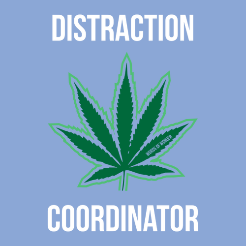 Distraction Coordinator T-Shirt -- Blue