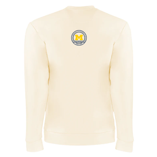Next Level Apparel Santa Barbara Pocket Sweatshirt -- Natural
