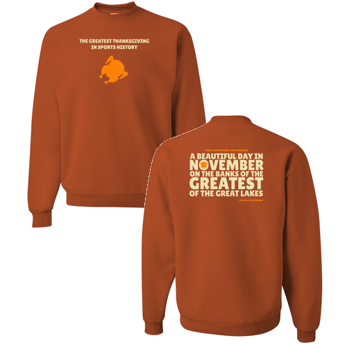 Jerzees 8 Oz., 50/50 Nublend Fleece Crew -- Texas Orange