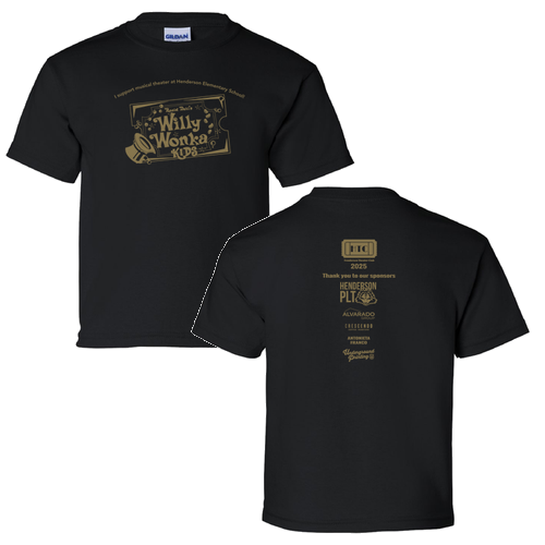 Gildan Ultra Cotton Youth Basic T-Shirt -- Black