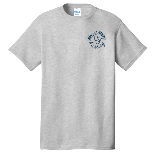 Port and Company 5.4 oz Cotton T-Shirt -- Ash -- Stethoscope