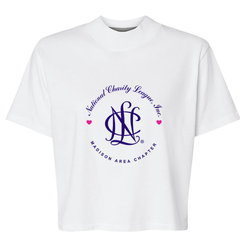 LAT Ladies' Boxy Tee -- Blended White