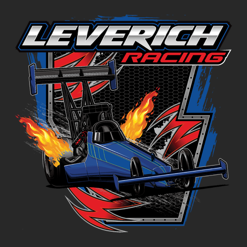 Gildan Heavy Cotton Basic T-Shirt Classic Front Dragster Back -- Black