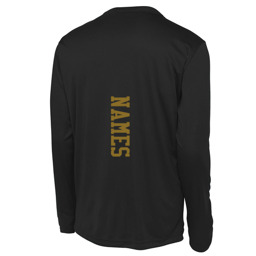 Sport Tek Long Sleeve Competitor -- Black