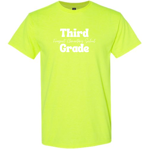 Adult Class Blanton Safety Green Tee