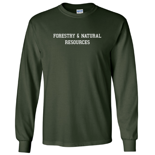 Gildan Ultra Cotton Longsleeve T-Shirt -- Forest Green