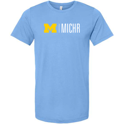 Mens/Unisex Bella Canvas Soft Fitted Jersey T-Shirt -- Carolina Blue