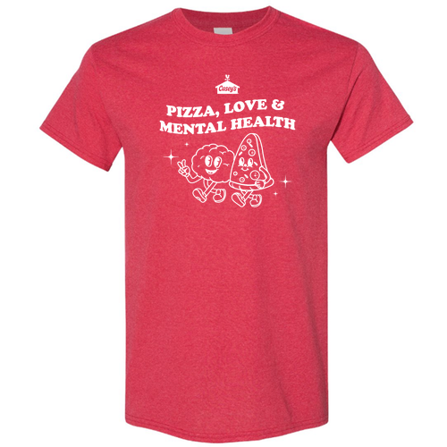 Gildan Heavy Cotton Basic T-Shirt -- Heather Red