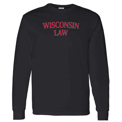 Gildan Heavy Cotton Longsleeve Basic T-Shirt -- Black