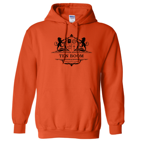 Gildan Heavy Blend Hooded Sweatshirt -- Orange