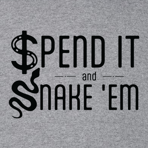 Gildan Heavy Cotton Adult Spend It Tank Top -- Graphite Heather