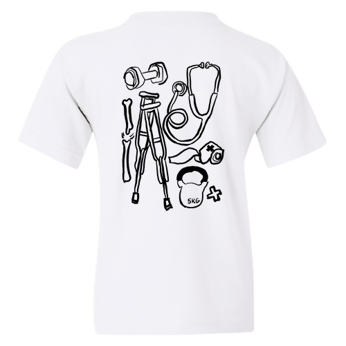 Gildan Heavy Cotton Basic Youth T-Shirt -- White