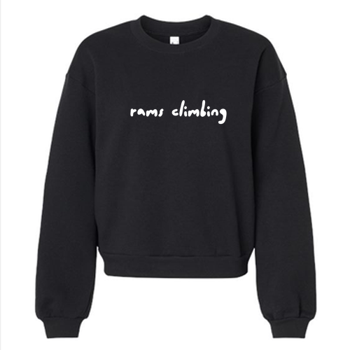 ReFlex Fleece Women's Crewneck Sweatshirt -- Black