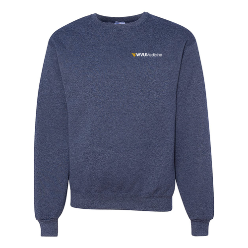 WVU Medicine Jerzees 8 Oz. -- Vintage Heather Navy