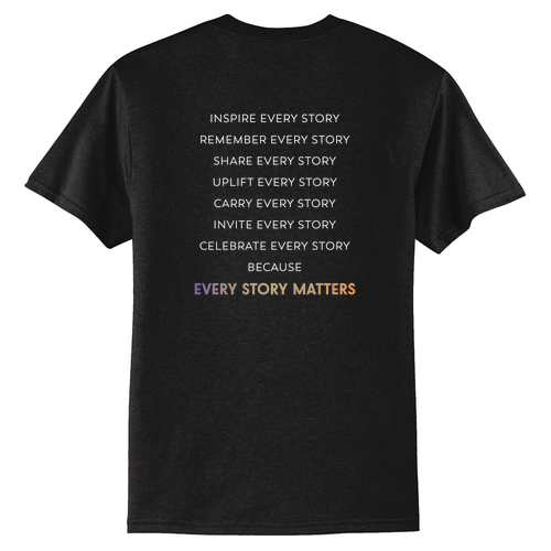 Port and Company 50/50 Blend Basic T-Shirt -- Jet Black