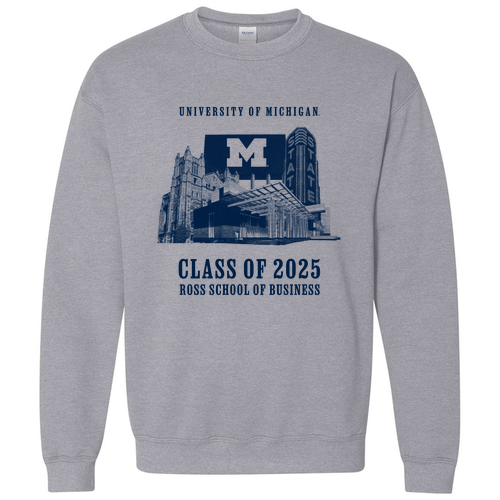 Gildan Heavy Blend Crew Neck Sweatshirt -- Sport Grey