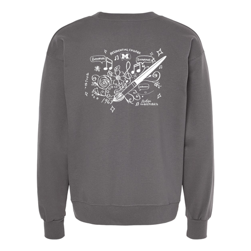 Ultimate Cotton Crewneck Sweatshirt -- Smoke Grey
