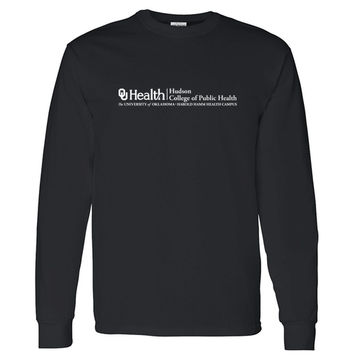 Gildan Heavy Cotton Longsleeve Basic T-Shirt -- Black