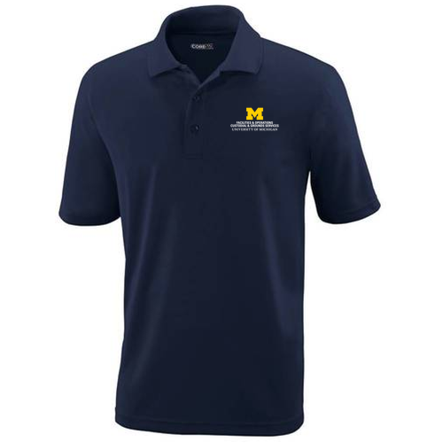 Mens/Unisex Ash City Core 365 Tall Origin Performance Pique Polo -- Classic Navy, $27