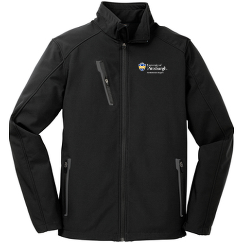 Port Authority Welded Soft Shell Jacket -- Black