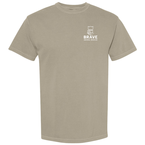 Brave Heavyweight Tee -- Sandstone