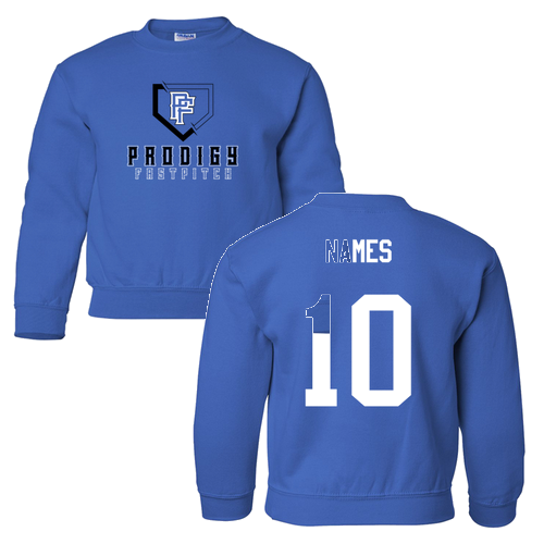 Gildan Heavy Blend Youth Crew Neck Sweatshirt -- Royal