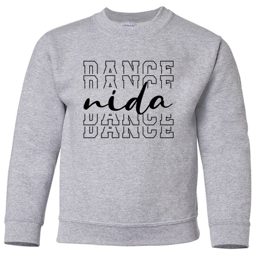 Gildan Heavy Blend Youth Crew Neck Sweatshirt -- Sport Grey