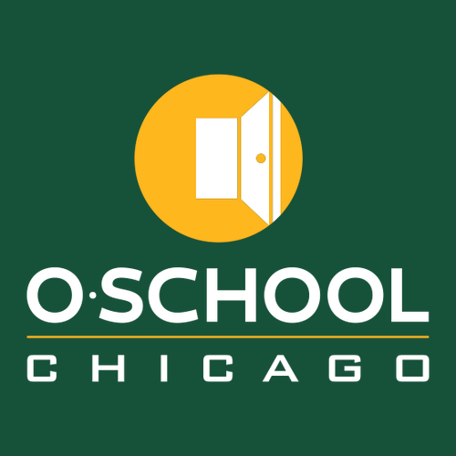 O-School Trucker Hat -- Dark Green / White