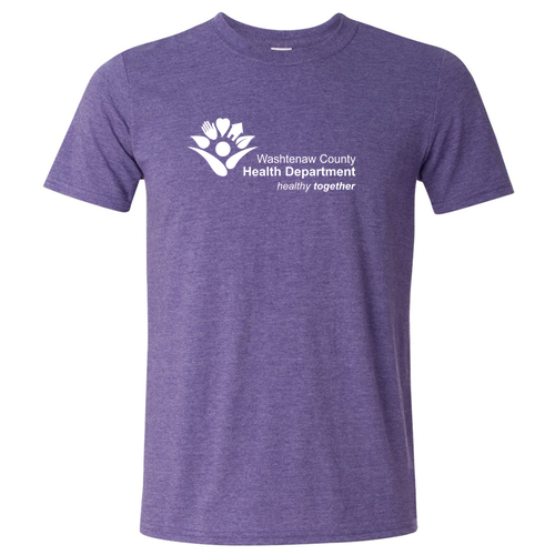 Gildan SoftStyle T-Shirt -- Heather Purple