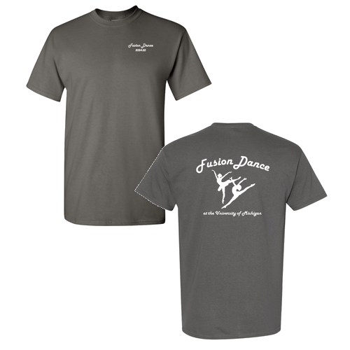 Gildan Heavy Cotton Basic T-Shirt -- Charcoal