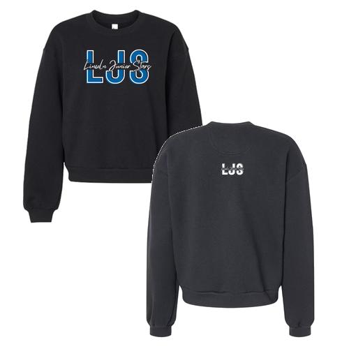 Women's LJS Crewneck Sweatshirt -- Black