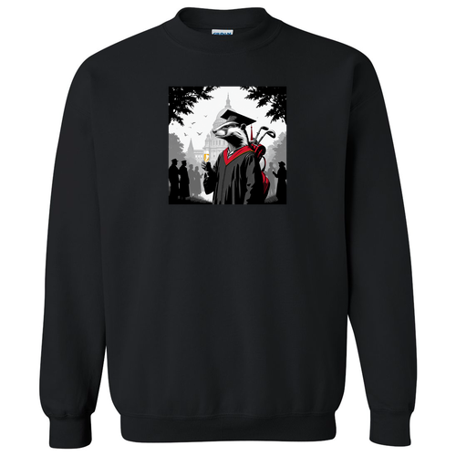 Gildan Heavy Blend Crew Neck Sweatshirt -- Black