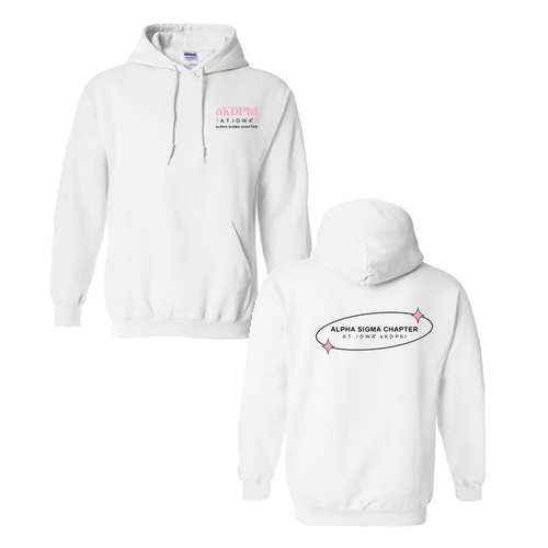 Gildan Heavy Blend Hooded Sweatshirt -- White