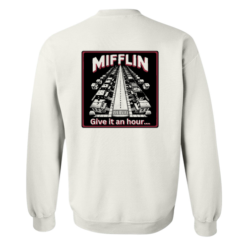 Gildan Heavy Blend Crew Neck Sweatshirt -- White