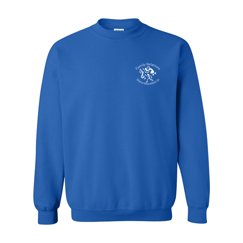 Gildan Heavy Blend Crew Neck Sweatshirt -- Royal