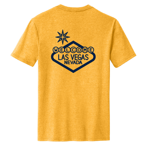 District Made Soft Perfect Blend Tee -- Gold Heather, Sign