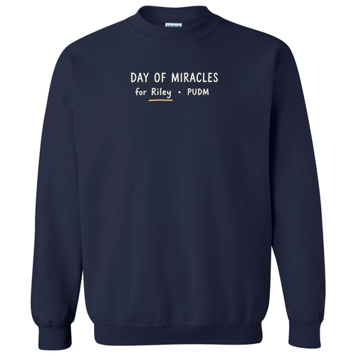Gildan Heavy Blend Crew Neck Sweatshirt -- Navy