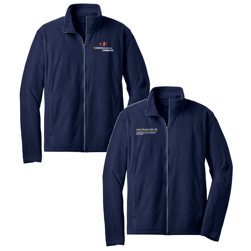 Port Authority Microfleece Jacket -- True Navy